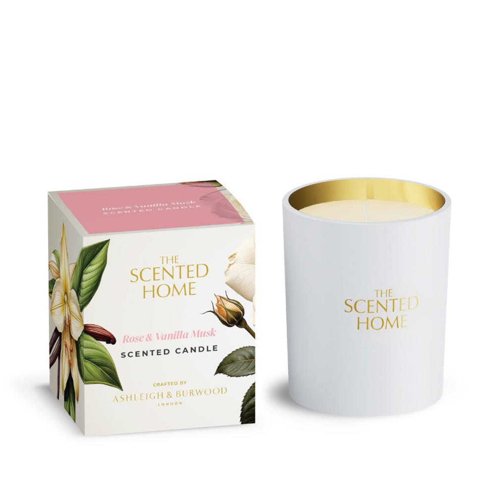 Ashleigh & Burwood Rose & Vanilla Musk Scented Candle £10.80